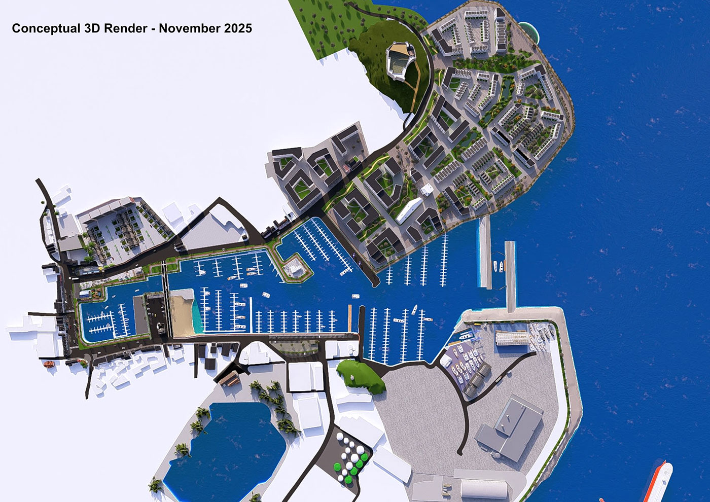 St Samson’s Area - 3D Concept Render